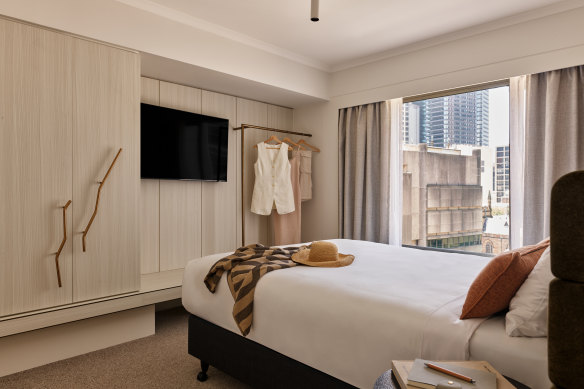 City smarts: Adina Town Hall Sydney CBD.