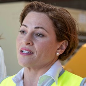 Queensland Treasurer Jackie Trad: "More landfill means someone is paying."