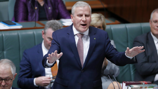 Michael McCormack during Question Time