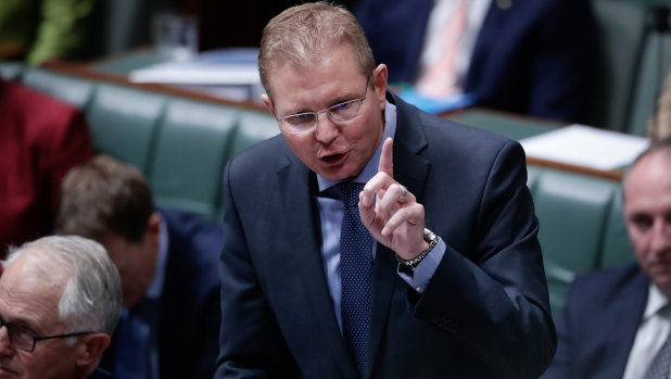 Craig Laundy, Minister for Small and Family Business, Workplace and Deregulation.