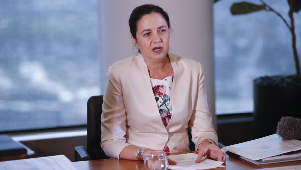 What remarkable act of leadership has Premier Annastacia Palaszczuk delivered in her first three years?
