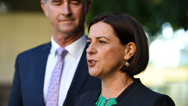 LNP leader Deb Frecklington says all the party's policies are up for review following last month's election defeat.