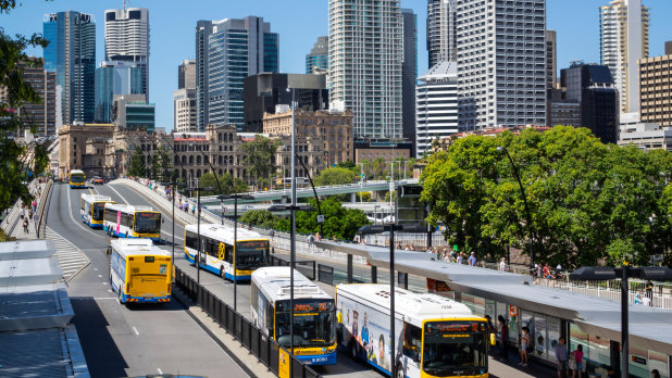 The report claims Brisbane has the best public transport in the country.