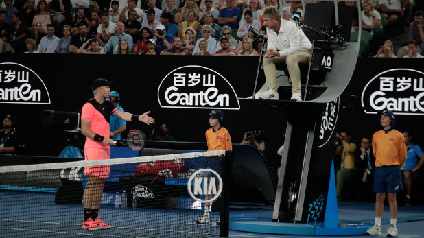 What's your point?: Some argue replacing line judges will take the 'human element' out of tennis.