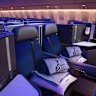 Business class seats are tighter than some competitors.