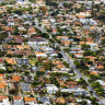 Which Perth suburb is at risk of dropping out of the million-dollar club?