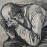 Dutch museum finds new Van Gogh drawing of tired old man