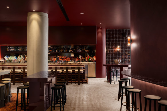 The interior of Bar Tilda.