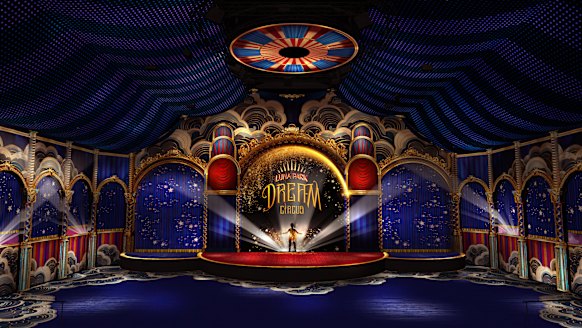 Luna Park’s Dream Circus is an immersive show enabled by a $15 million high-tech fitout of the Big Top.