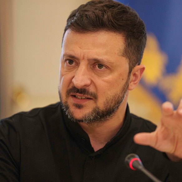 Volodymyr Zelenskyy holding his country together