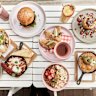 Assorted dishes at Maria in Upwey.