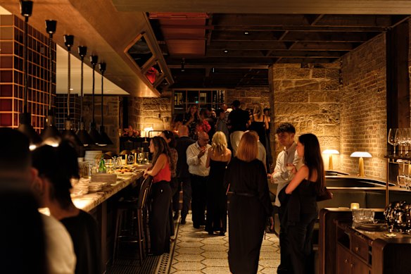The new Grappa restaurant and bar at The Rocks.