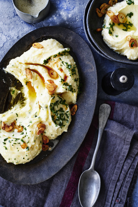 Brown Butter Rosemary Mashed Potatoes Recipe Garlic Rosemary