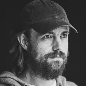 Mike Cannon-Brookes photographed at the Atlassian offices in Mountain View, California.