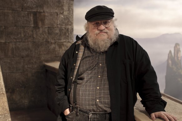 A Song of Ice and Fire author George R.R. Martin, the series Game of Thrones was based on. 