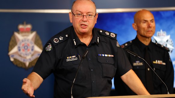 Chief Commisioner Graham Ashton says he's baffled by Mr Guerin's behaviour.