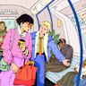 You are mortified when someone offers you a seat on public transport.
