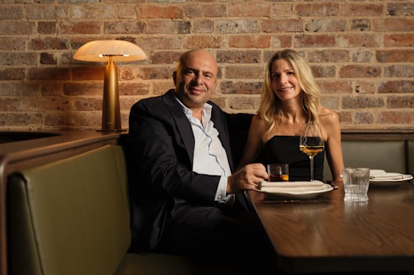 Grappa co-owners Charlie and Virginie Colosi.
