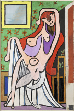Picasso's Large Nude on a Red Chair (1929)