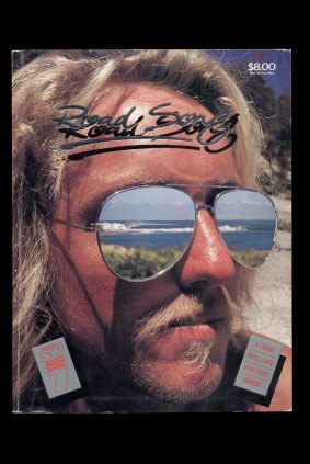 The 1980s cover featuring Ross Marshall at The Bluff in Western Australia. 