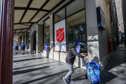 The Salvation Army’s building at 69 Bourke Street.