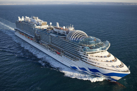 Sun Princess, the “next-level Love Boat”.