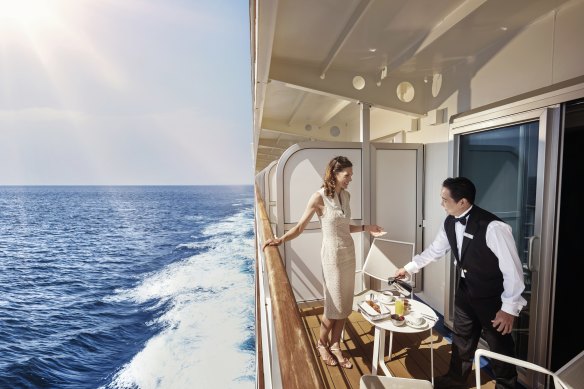 Silversea’s ships have a butler service.