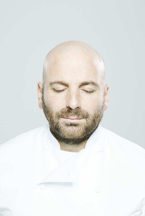 George Calombaris: "It was like I'd just scalded my hand on the hotpot and then stuck it in ice water and gone 'Ahhh'. That's what meditation was like for me."  