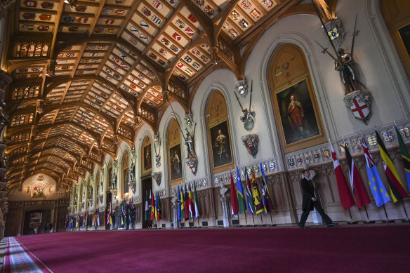 St George's Hall, the reception venue.