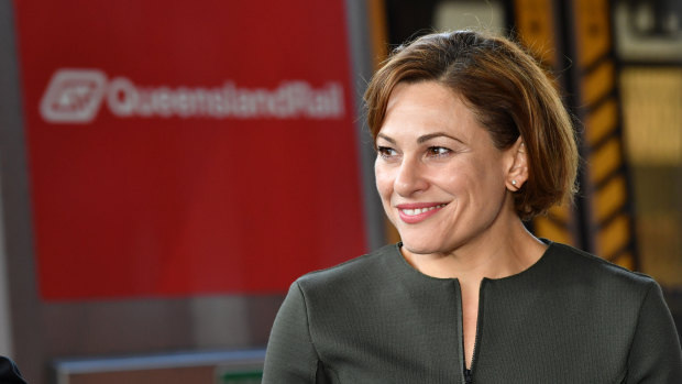 Transport Minister Jackie Trad says  trains will run between Brisbane and the Gold Coast every 10 minutes.
