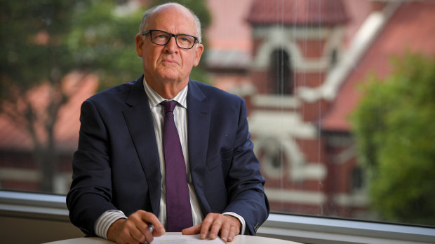 Judge Ian Gray at his office at the Post-Sentence Authority.