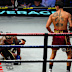 Ryan Garcia knocks down Conor Benn.