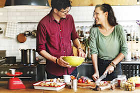 Cooking with your partner? It's a recipe for disaster