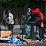 Residents have raised concerns about anti-social behaviour connected to homeless encampments in St Kilda.