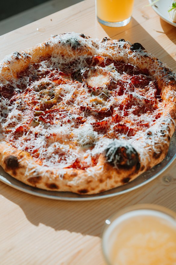 Pizza is increasingly becoming a pub star.