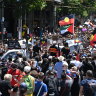 Melbourne on Australia Day. 