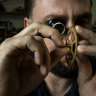 Horologist Christoper Soto at Parker Time.