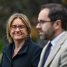 Premier Jacinta Allan and Minister for Consumer Affairs Nick Staikos.
