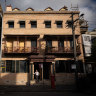 Nathan Kulinitsch is restoring his house in Dawes Point.