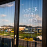 Porter Davis was the builder for several large developers. 