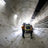 Inside the new Metro tunnels snaking their way to the airport