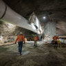 Inside the giant cavern and tunnels for Sydney’s marquee metro station
