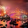 Fireworks on Sydney Harbour ushering in 2025 last New Year’s Eve. This year’s display will involve nine tonnes of fireworks. 