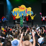 The Wiggles perform at the 2022 Falls Festival at Sidney Myer Music Bowl.