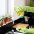 Dishwashing liquid can be a multitasking cleaning product.
