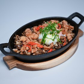 Pork sisig is a cornerstone dish of Filipino cooking.