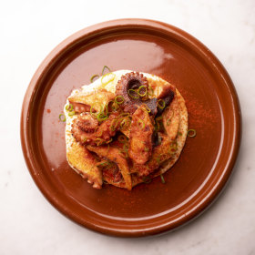 Pulpo a la Gallega.