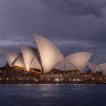 The Sydney Opera House.