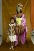 Atong&nbsp;Atem's&nbsp;'Saba and Gabby', 2020, commissioned for the Immigration Museum Melbourne.&nbsp;