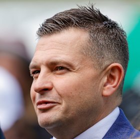 Trainer Paul Snowden.